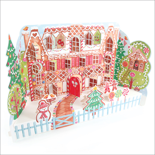 Phoenix Trading Christmas Advent Calendar Gingerbread House RRP £7.50 